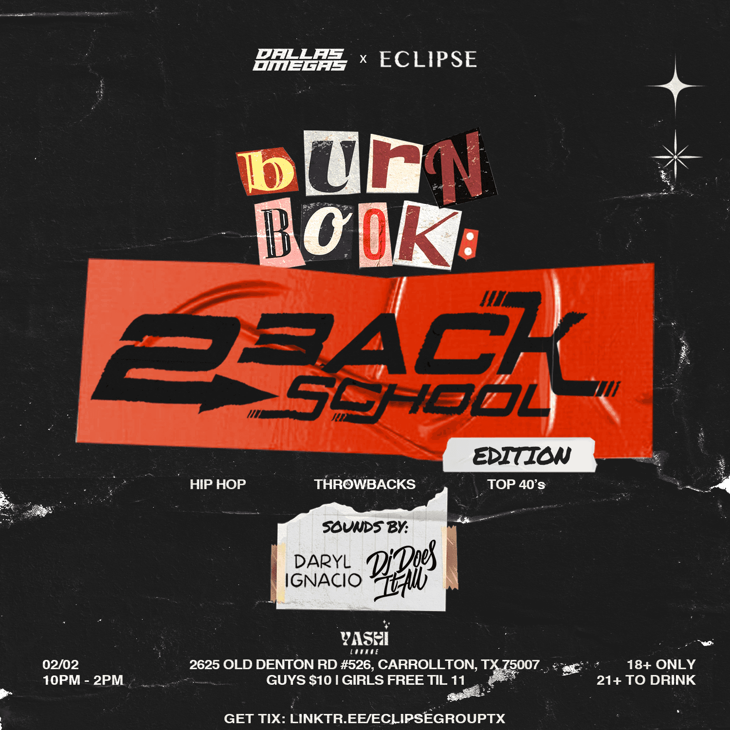 Burn Book Event Poster