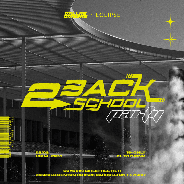 2BACK SCHOOL Event