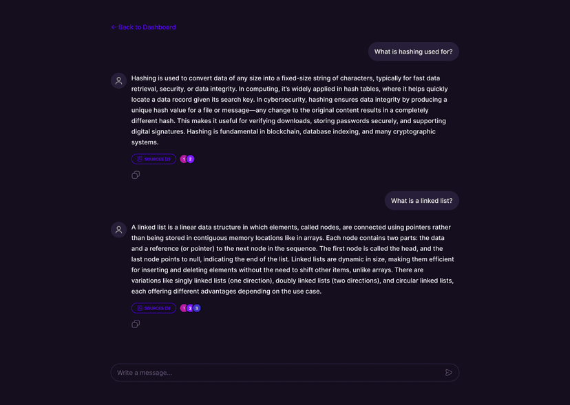High-Fidelity Chat Interface Mockup